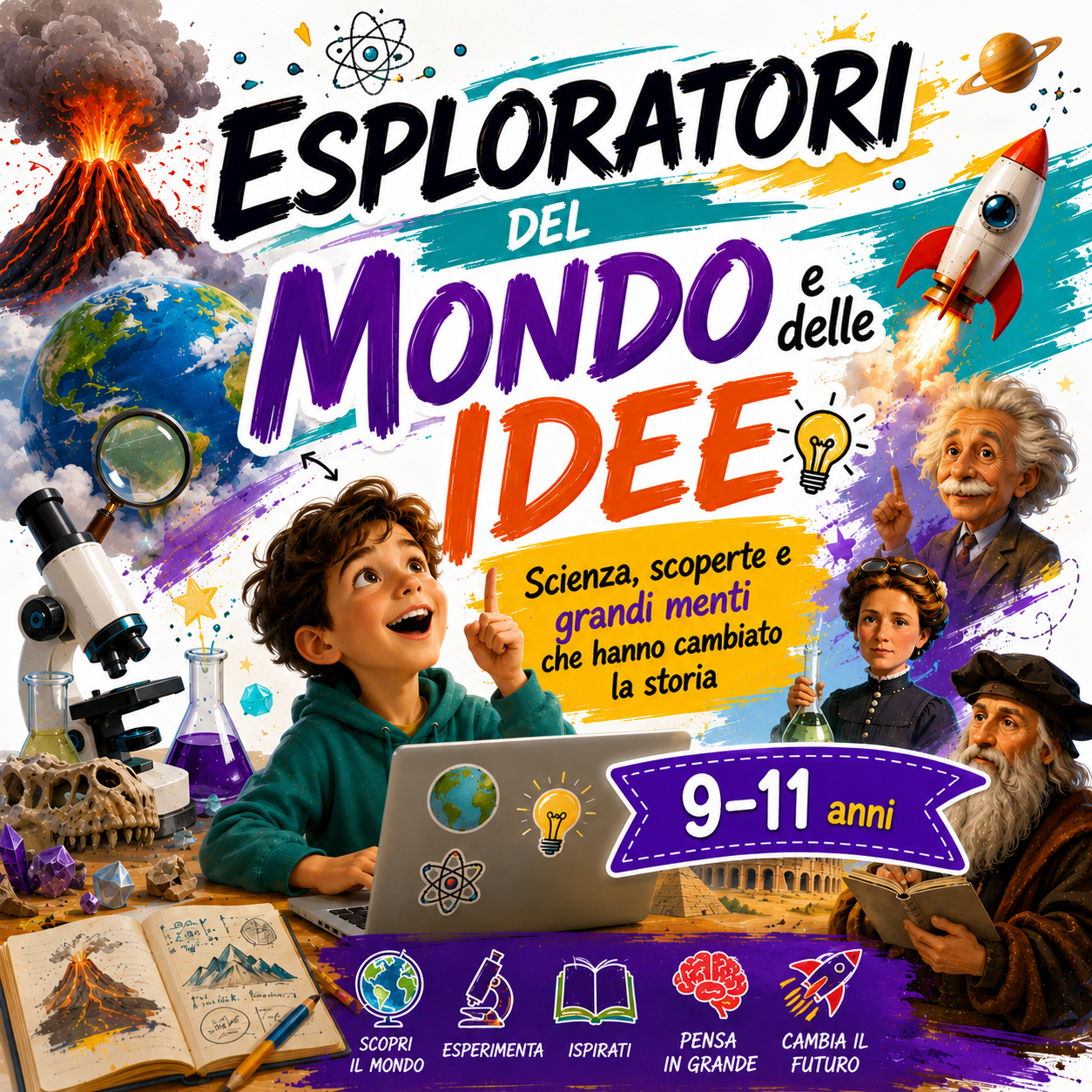 Esploratori del mondo e delle idee - 9-11 anni