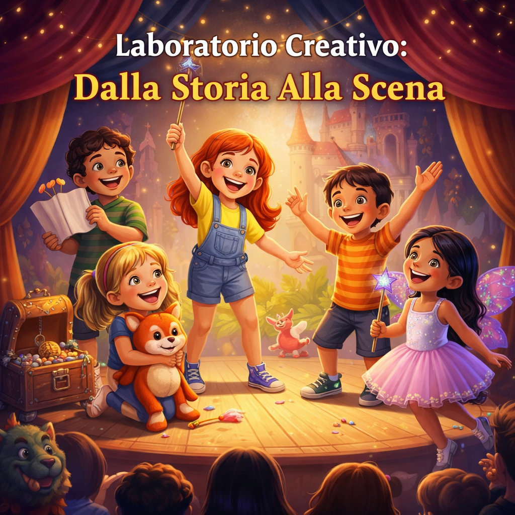 Laboratorio Creativo: Dalla Storia Alla Scena - Età 6-10 anni