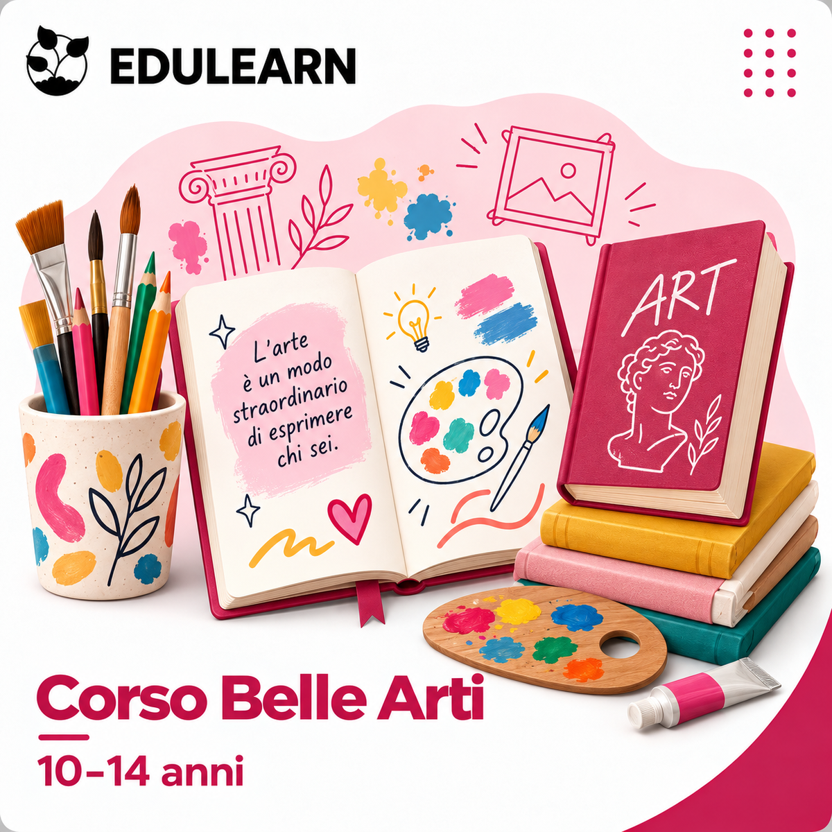 Corso Belle Arti - 10-14 anni