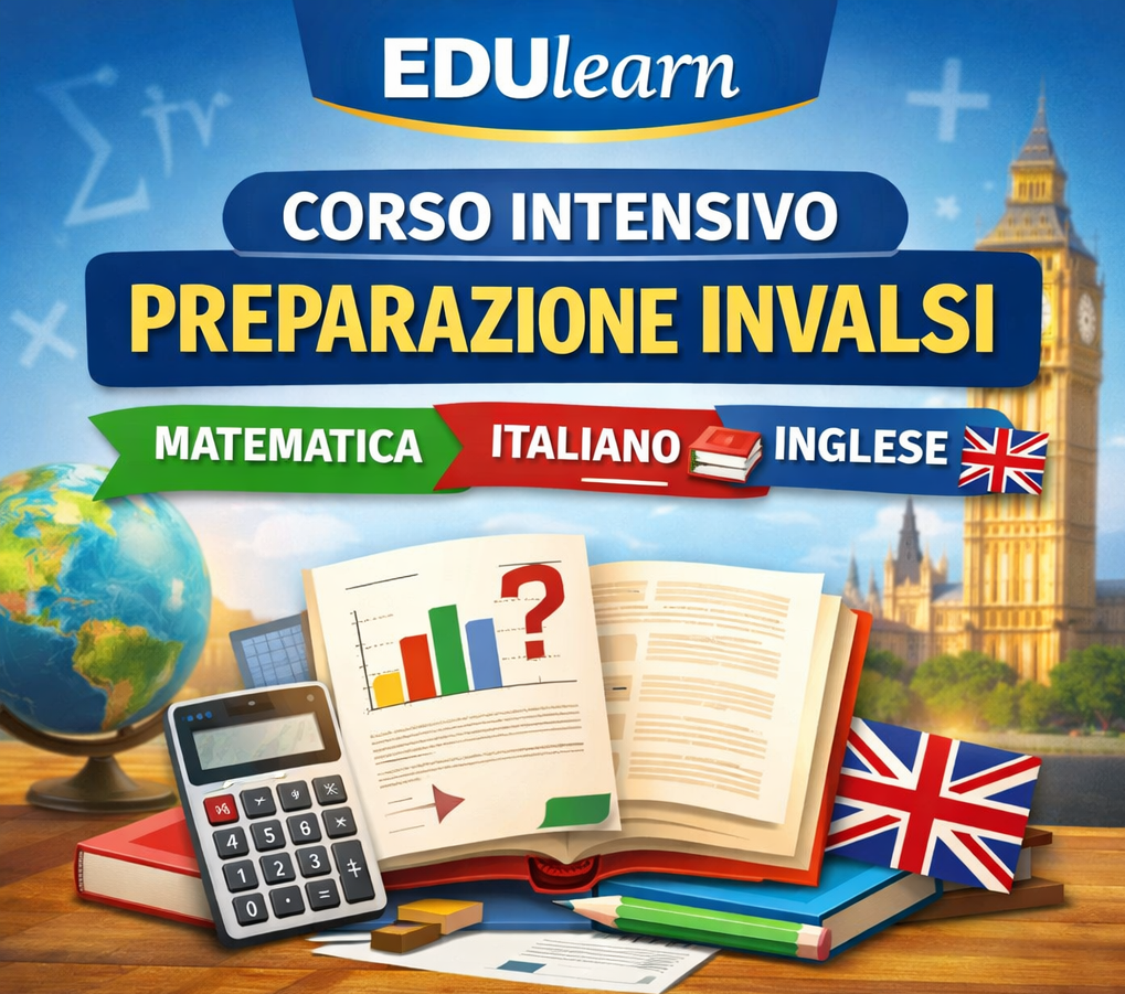 Corso Intensivo Preparazione INVALSI – Matematica, Italiano, Inglese