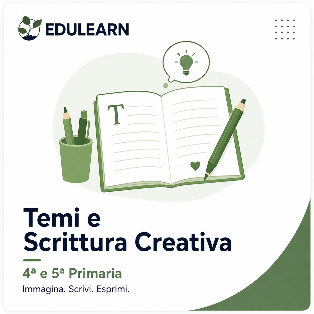 Temi e Scrittura Creativa - 4ª e 5ª Primaria