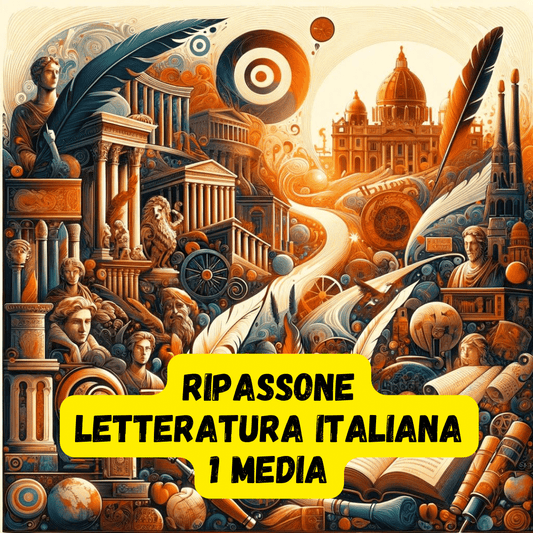 Ripassone Letteratura Italiana 1 Media