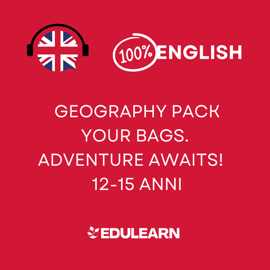 Corso inglese: GEOGRAPHY Pack Your Bags—Adventure Awaits! 12-15 anni