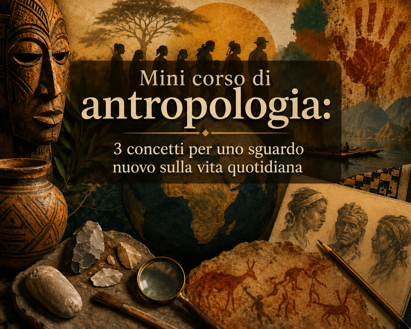 Mini corso di antropologia: 3 concetti per uno sguardo nuovo sulla vita quotidiana
