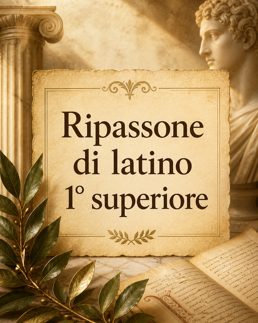 Ripassone Latino 1 Superiore