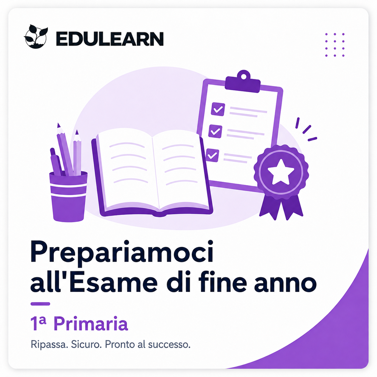 Prepariamoci all'Esame di fine anno – 1ª Primaria