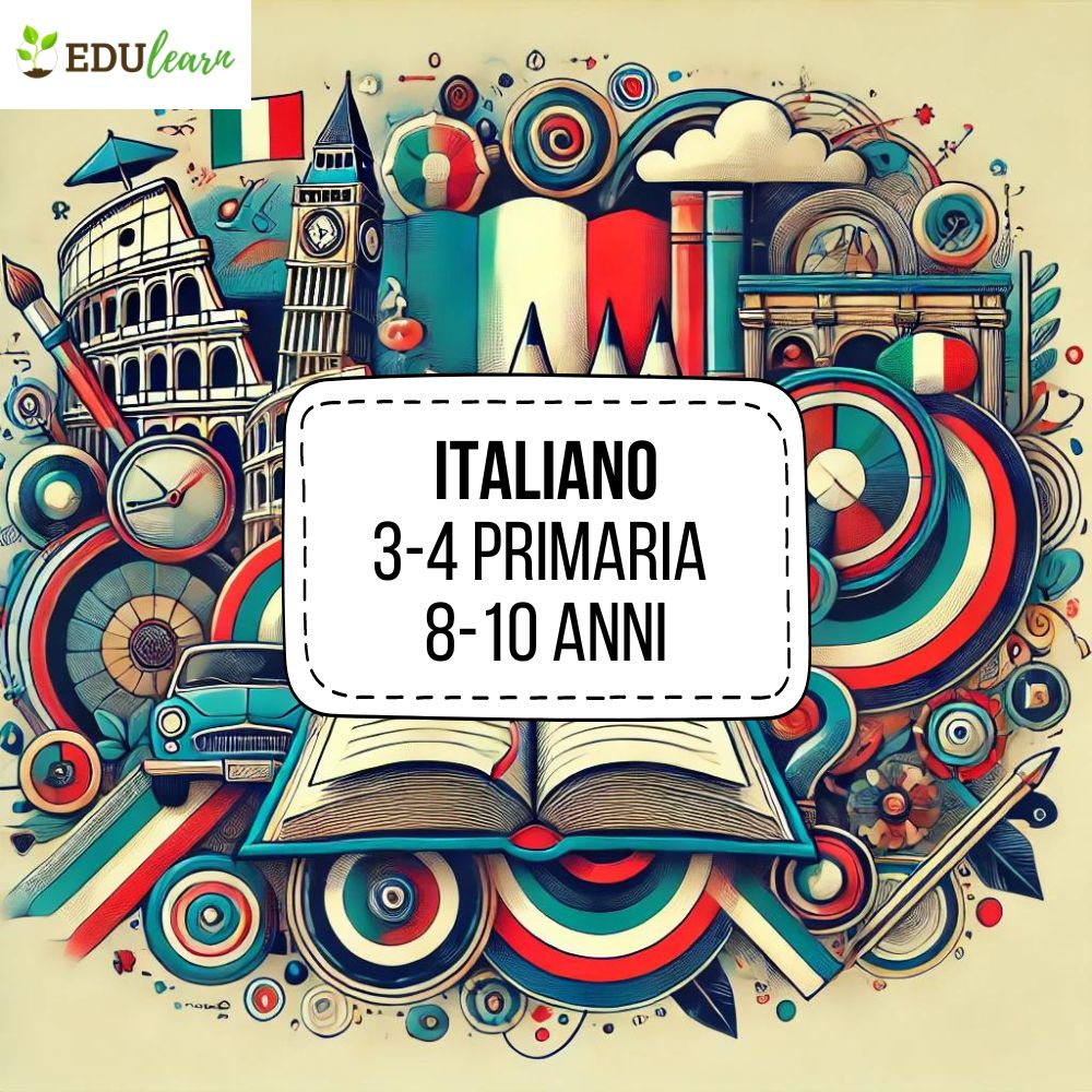 Corso Italiano classe 3-4 Primaria (8-10)anni)