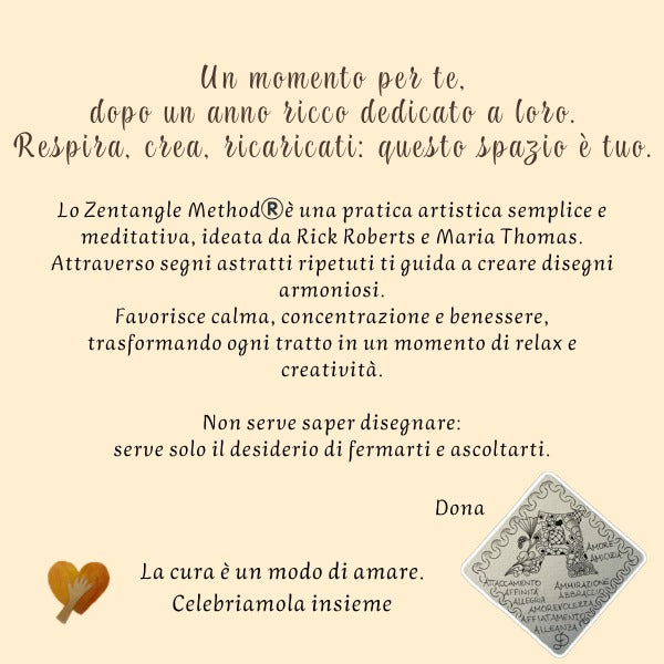 Workshop creativo per genitori – Zentangle® Experience