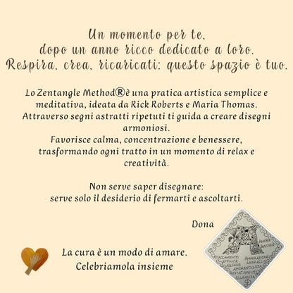 Workshop creativo per genitori – Zentangle® Experience