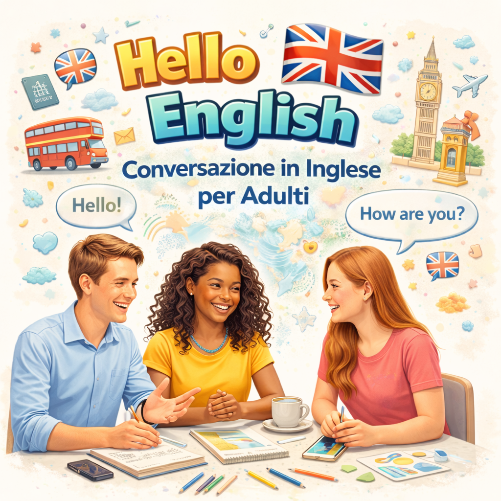 Hello English - Conversazione in Inglese per Adulti