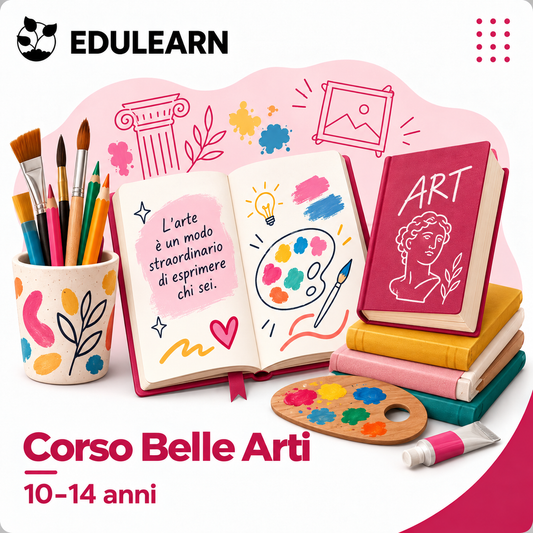 Corso Belle Arti - 10-14 anni