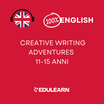 Corso inglese: Creative Writing Adventures 11-15 anni