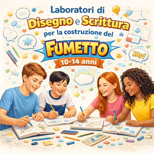 Laboratori di Disegno e Scrittura per la costruzione del Fumetto - 10-14 anni