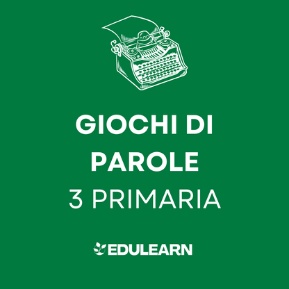 Corso Giochi di parole - italiano - 3 Primaria