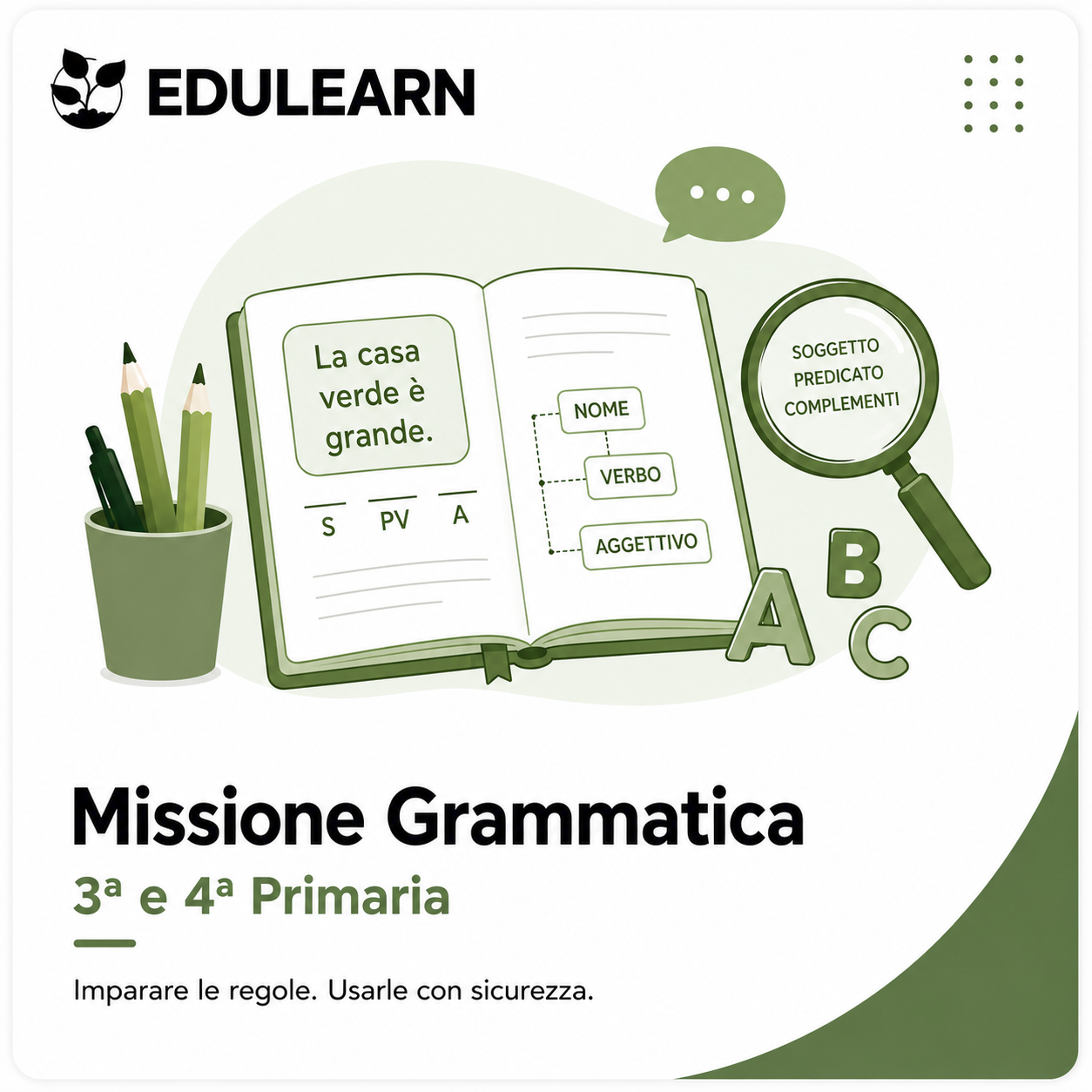 Missione Grammatica - 3ª e 4ª Primaria