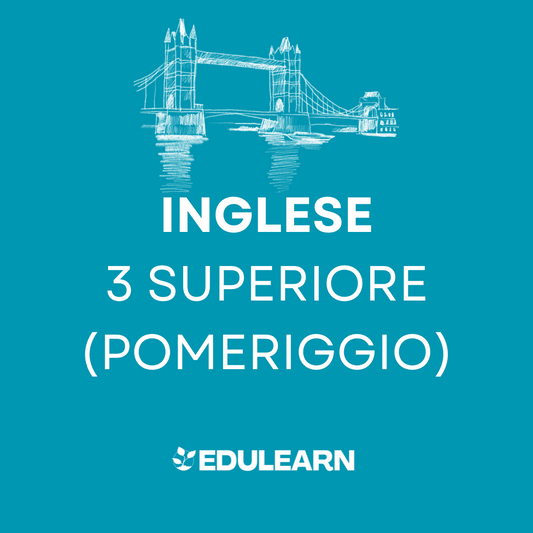 Corso Inglese 3 Superiore - Pomeridiano