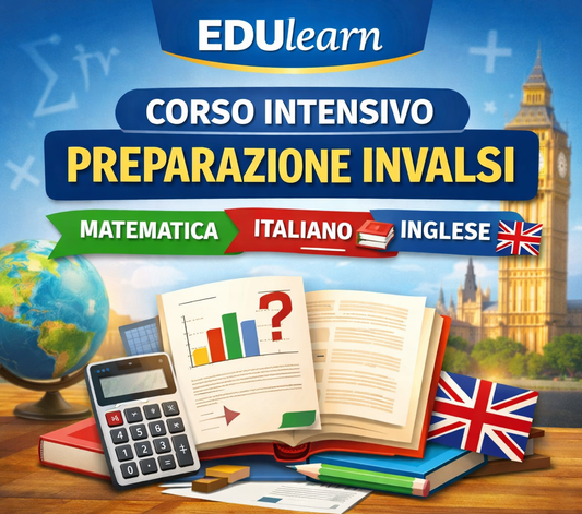 Corso Intensivo Preparazione INVALSI – Matematica, Italiano, Inglese