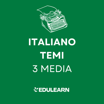 Corso Italiano - Temi - 3 Media