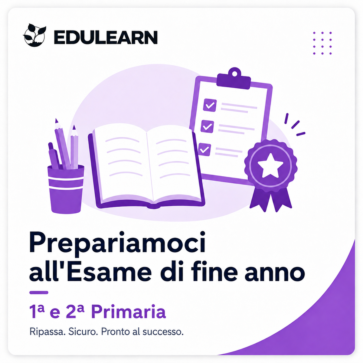 Prepariamoci all'Esame di fine anno – 1ª & 2ª Primaria