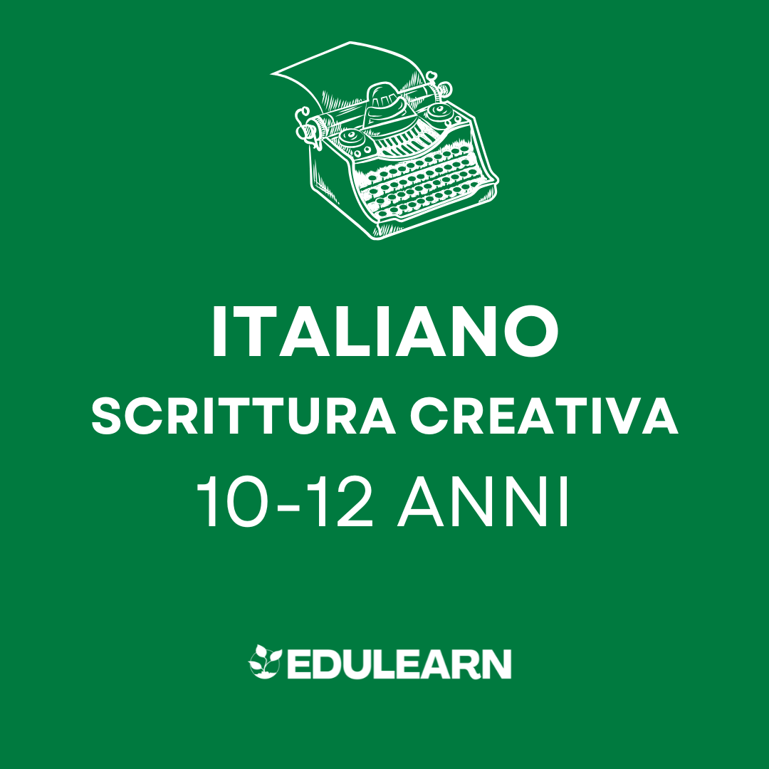 Corso Italiano Scrittura Creativa 10-12 anni