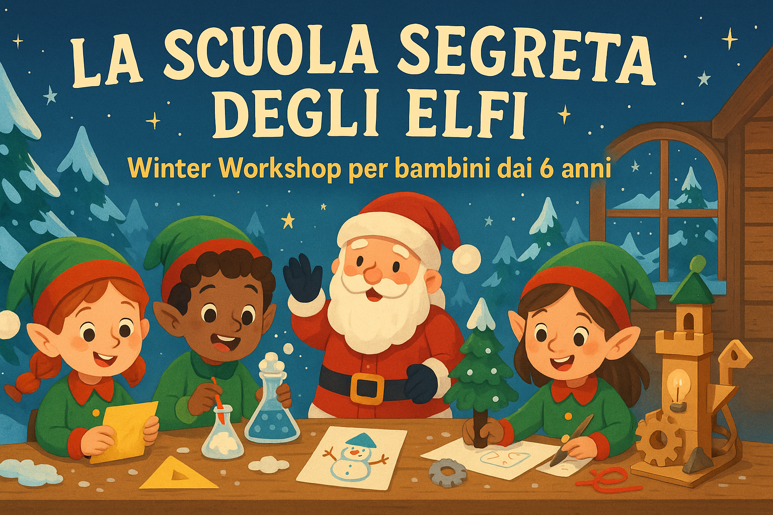 La Scuola Segreta Degli Elfi - dai 6 anni