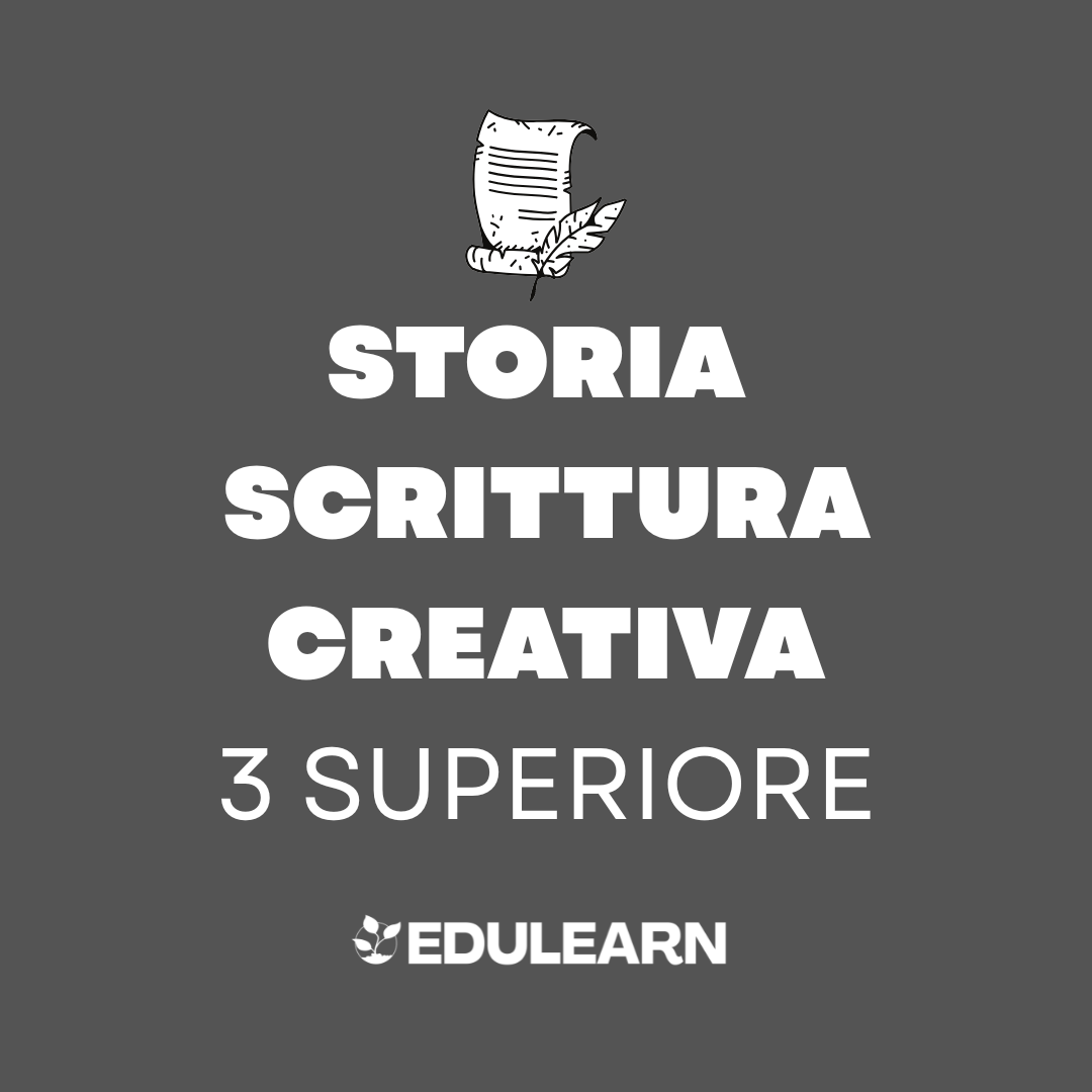 Corso Storia e Scrittura Creativa 3 Superiore